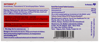 Ketorol Sp Tablet 10