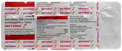 Ketorol Sp Tablet 10 Ketorol Sp Tablet 10