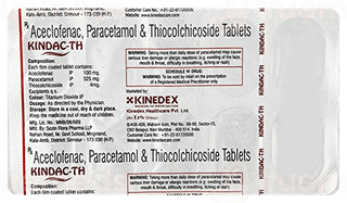 Kindac Th 4/100/325 Mg Tablet 10