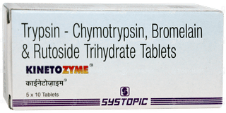 Kinetozyme Tablet 10