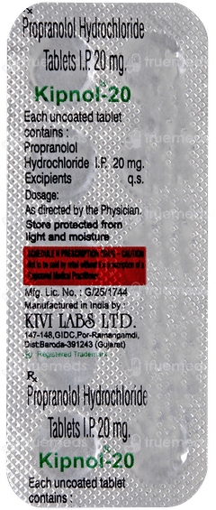 Kipnol 20mg Tablet 10