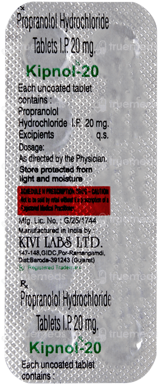 Kipnol 20mg Tablet 10