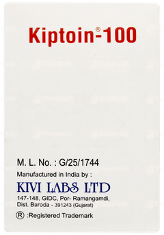 Kiptoin 100mg Tablet 100