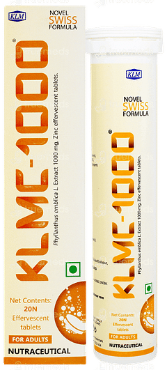 Klmc 1000 Effervescent Tablet 20 Klmc 1000 Effervescent Tablet 20