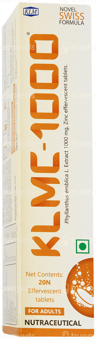 Klmc 1000 Effervescent Tablet 20