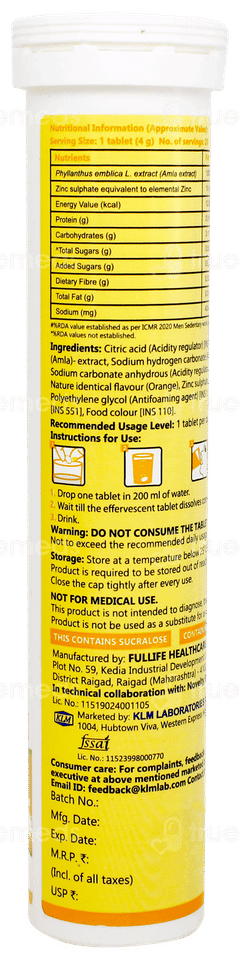 Klmc 1000 Effervescent Tablet 20 Klmc 1000 Effervescent Tablet 20