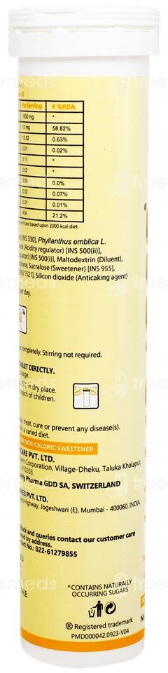 Klmc 1000 Effervescent Tablet 20 Klmc 1000 Effervescent Tablet 20