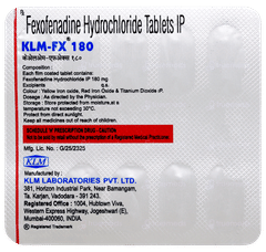 Klm Fx 180 Tablet 10 Klm Fx 180 Tablet 10