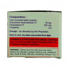 Koligesic 20/325 MG Tablet 10