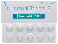 Korandil 10 Tablet 10