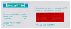 Korandil 10 Tablet 10