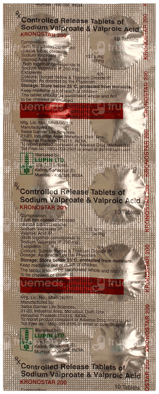 Kronostar 200 Tablet 10