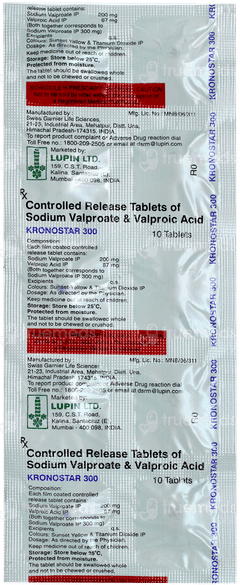 Kronostar 300 Tablet 10