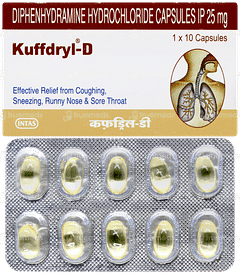 Kuffdryl D Capsule 10