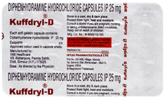 Kuffdryl D Capsule 10