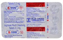 K Vog 0.3Mg Tablet 15 K Vog 0.3Mg Tablet 15