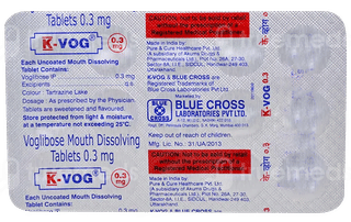 K Vog 0.3Mg Tablet 15