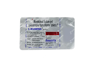 L Montus 10/5 MG Tablet 15