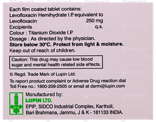L Cin 250 Tablet 10