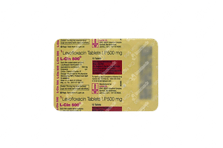 L Cin 500 MG Tablet 10