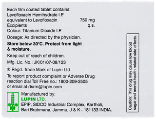 L Cin 750 Tablet 10