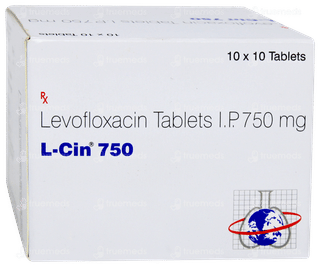 L Cin 750 Tablet 10