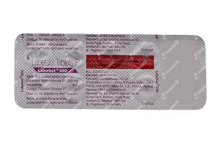 Labebet 200 MG Tablet 10