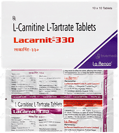 Lacarnit 330 Tablet 10