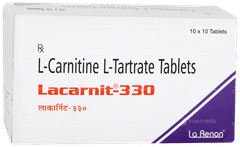 Lacarnit 330 Tablet 10