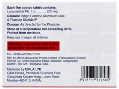Lacopsy 200 Tablet 10 Lacopsy 200 Tablet 10