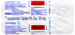 Lacopsy 50 Tablet 10 Lacopsy 50 Tablet 10