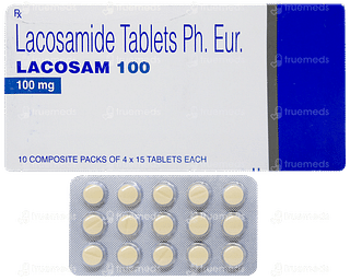 Lacosam 100 Tablet 15