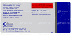 Lacosam 100 Tablet 15 Lacosam 100 Tablet 15