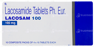 Lacosam 100 Tablet 15