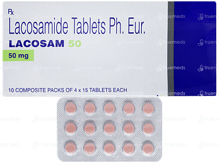 Lacosam 50 Tablet 15