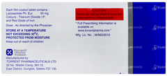 Lacosam 50 Tablet 15 Lacosam 50 Tablet 15