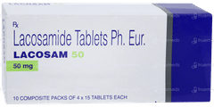 Lacosam 50 Tablet 15 Lacosam 50 Tablet 15