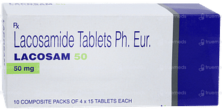 Lacosam 50 Tablet 15