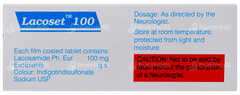 Lacoset 100 Tablet 10 Lacoset 100 Tablet 10