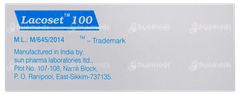 Lacoset 100 Tablet 10 Lacoset 100 Tablet 10