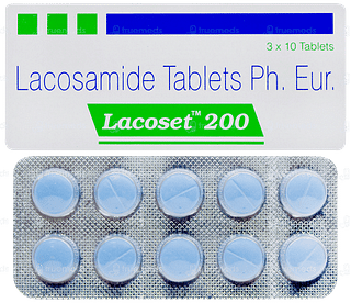 Lacoset 200 Tablet 10