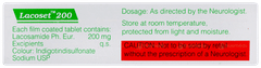 Lacoset 200 Tablet 10 Lacoset 200 Tablet 10