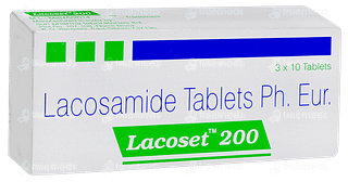 Lacoset 200 Tablet 10