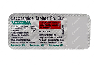 Lacoset 50 Tablet 10