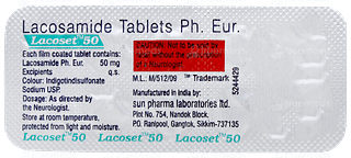 Lacoset 50 Tablet 10