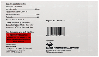 Lactoclaav 625 Tablet 10