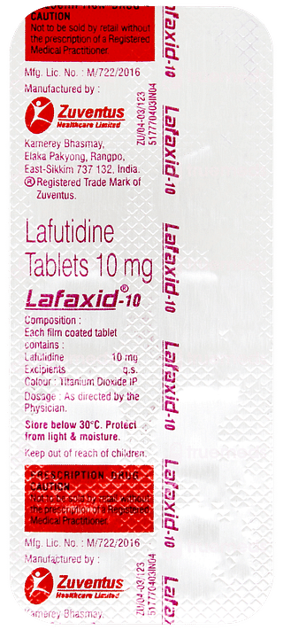 Lafaxid 10 Tablet 10