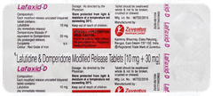 Lafaxid D Tablet 10