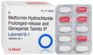 Laformin G 1 Tablet 10