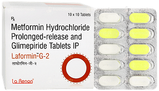 Laformin G 2 Tablet 10